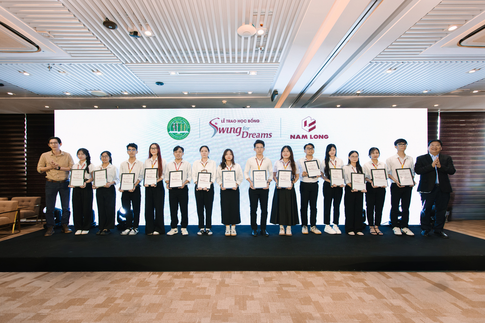 Nam Long trao 84 suất học bổng “Swing For Dreams” 2025 (ảnh 3)