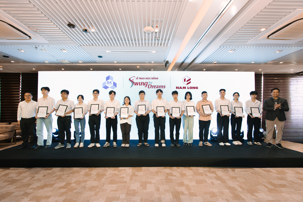 Nam Long trao 84 suất học bổng “Swing For Dreams” 2025 (ảnh 2)